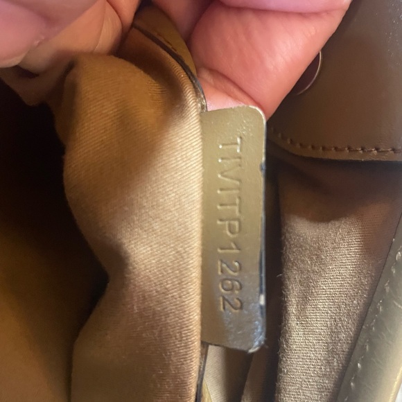 Burberry Brown and Cream Shoulder Bag with Iconic Check Pattern - Picture 9 of 9